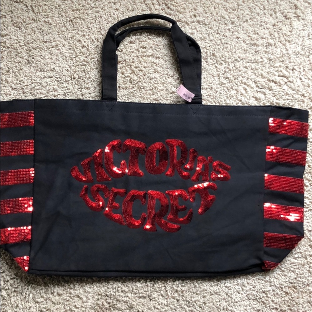 Victoria’s Secret sequin tote